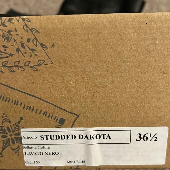 Free People Dakota Studded Western Boot Size 6.5 - Picture 5 of 8